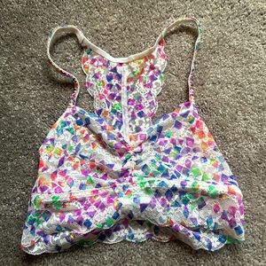 Victoria’s Secret Pink bandeau. Size small, never worn